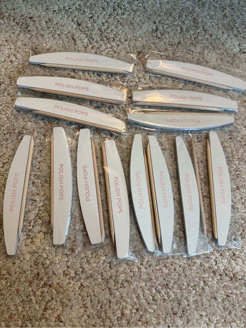 Polish Pops Nail Files & Cuticle Sticks